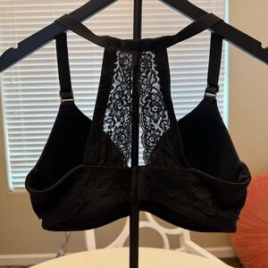 Soma Elegant Black Lace Racerback Bra